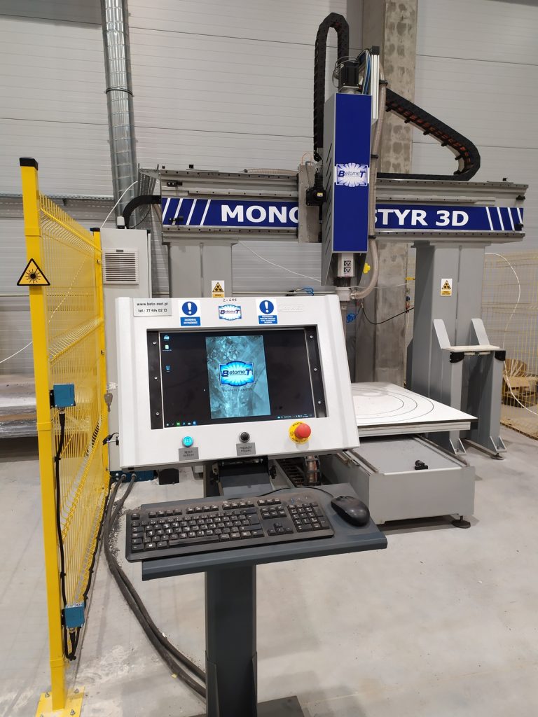 Frezarka monolitstyr